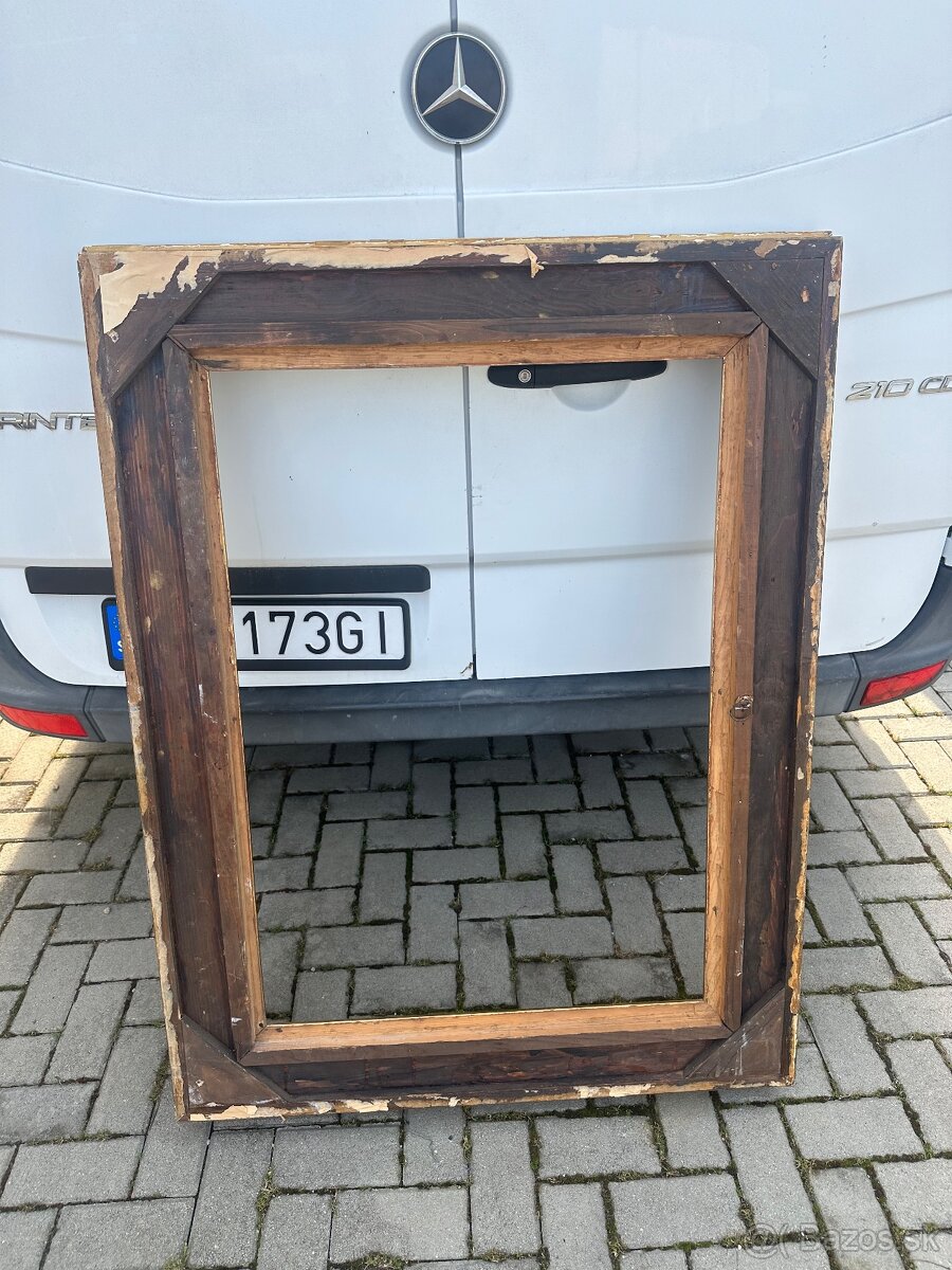 Predám starý drevený rám - 2
