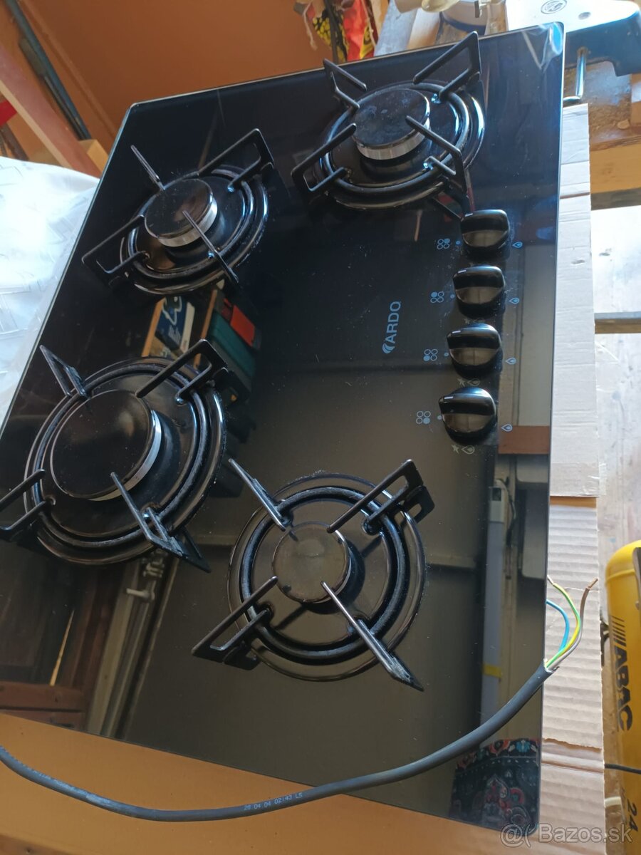 Plynová sklokeramická varná doska - 2