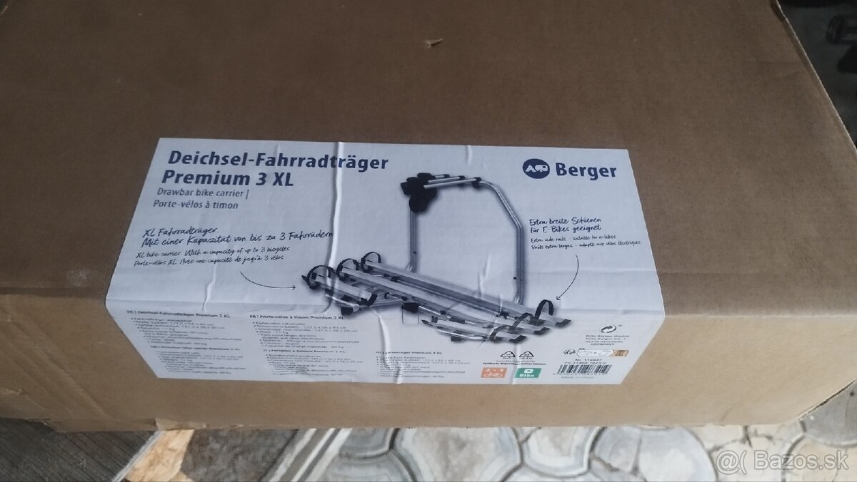 Berger Premium 3 XL – Nosič bicyklov - 2