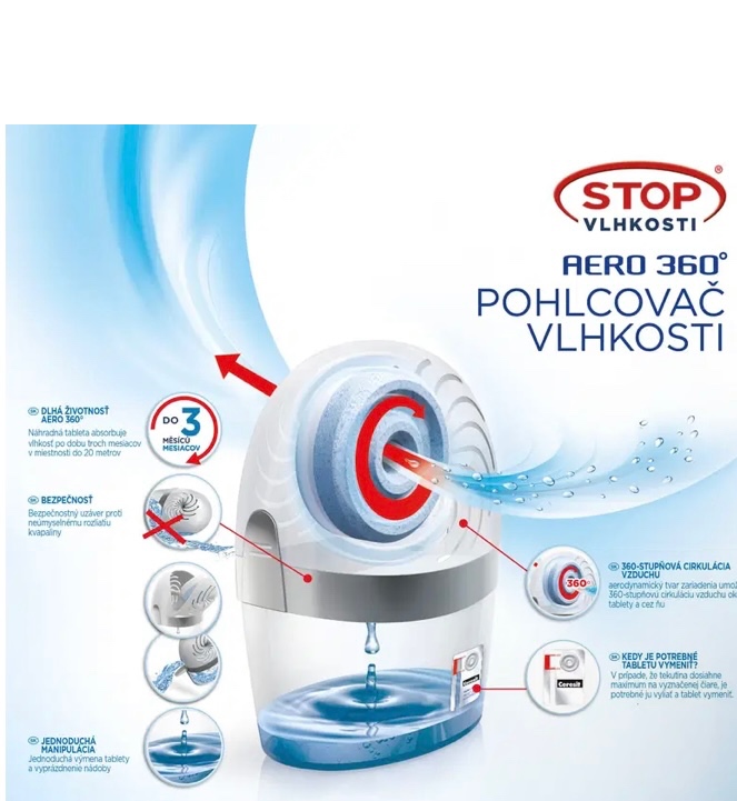 CERESIT STOP VLHKOSTI AERO 360° MODRÝ - 2