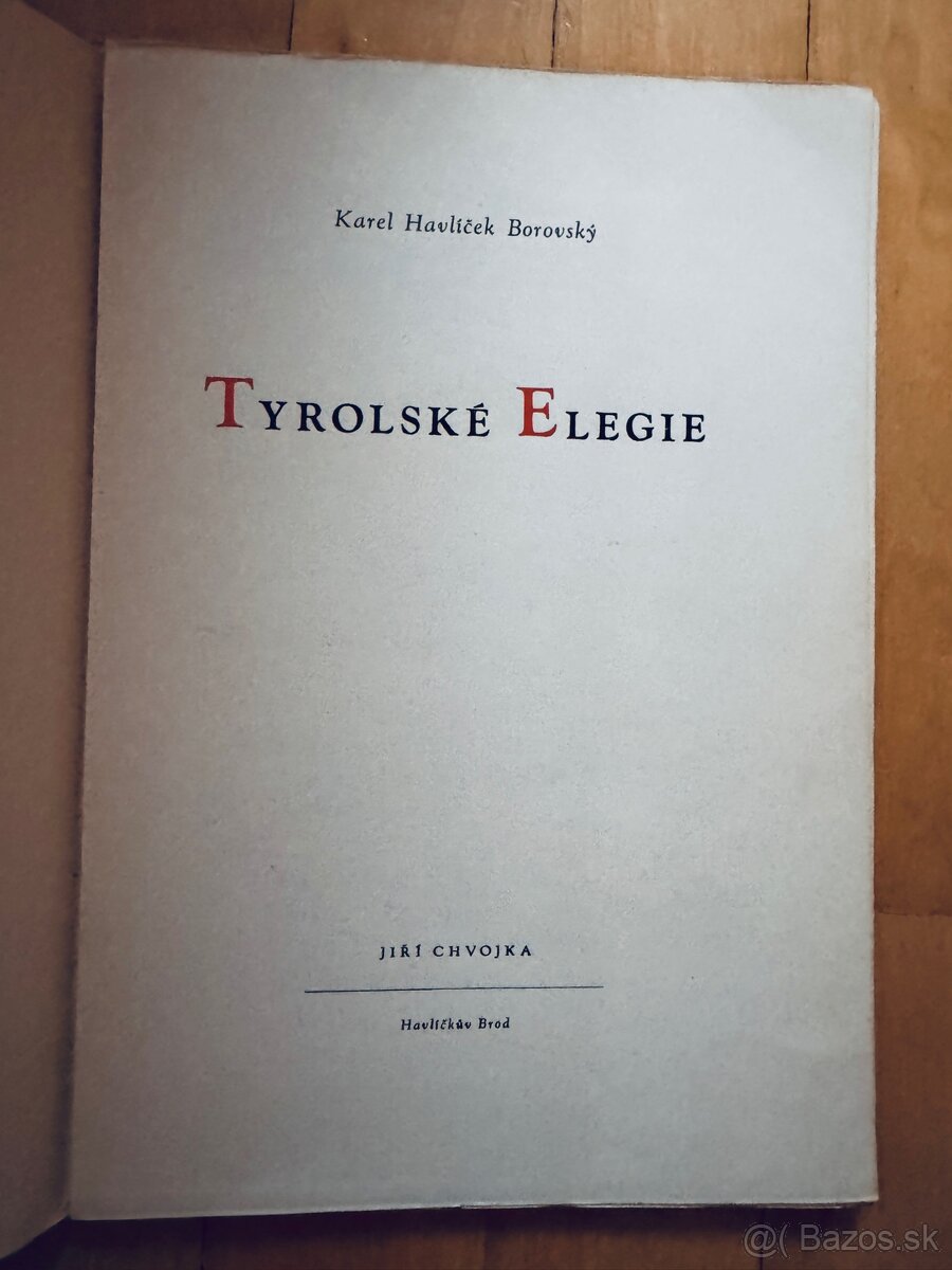 Tyrolske elegie - 2