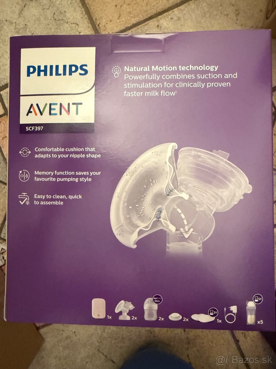 Philips Avent Double Electric Breast pump SCF397/31 - 2