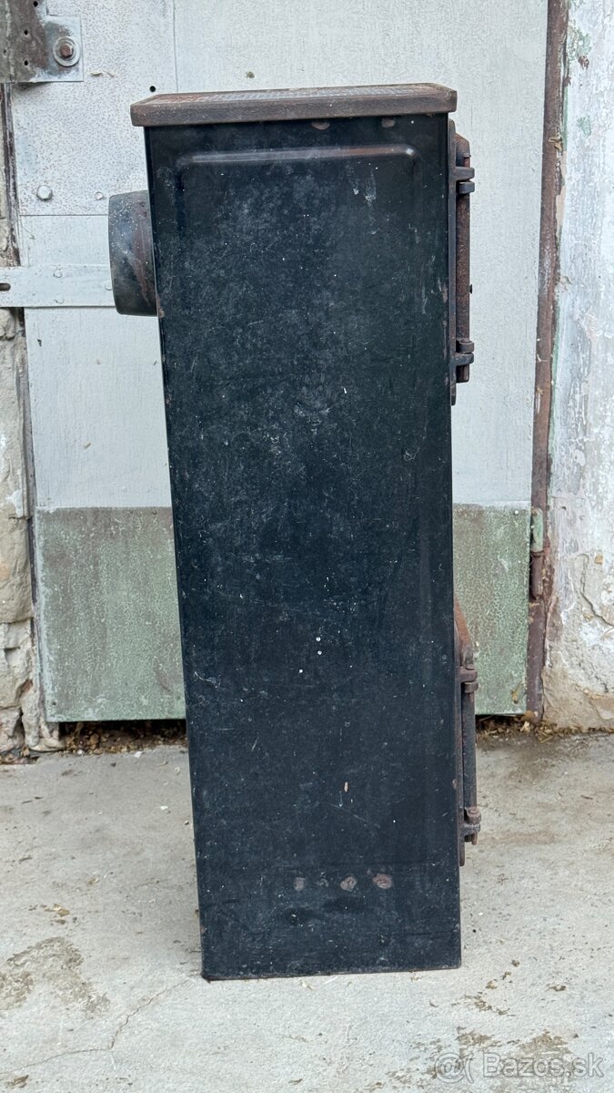 Krbové kachle čierne, smaltované - 2