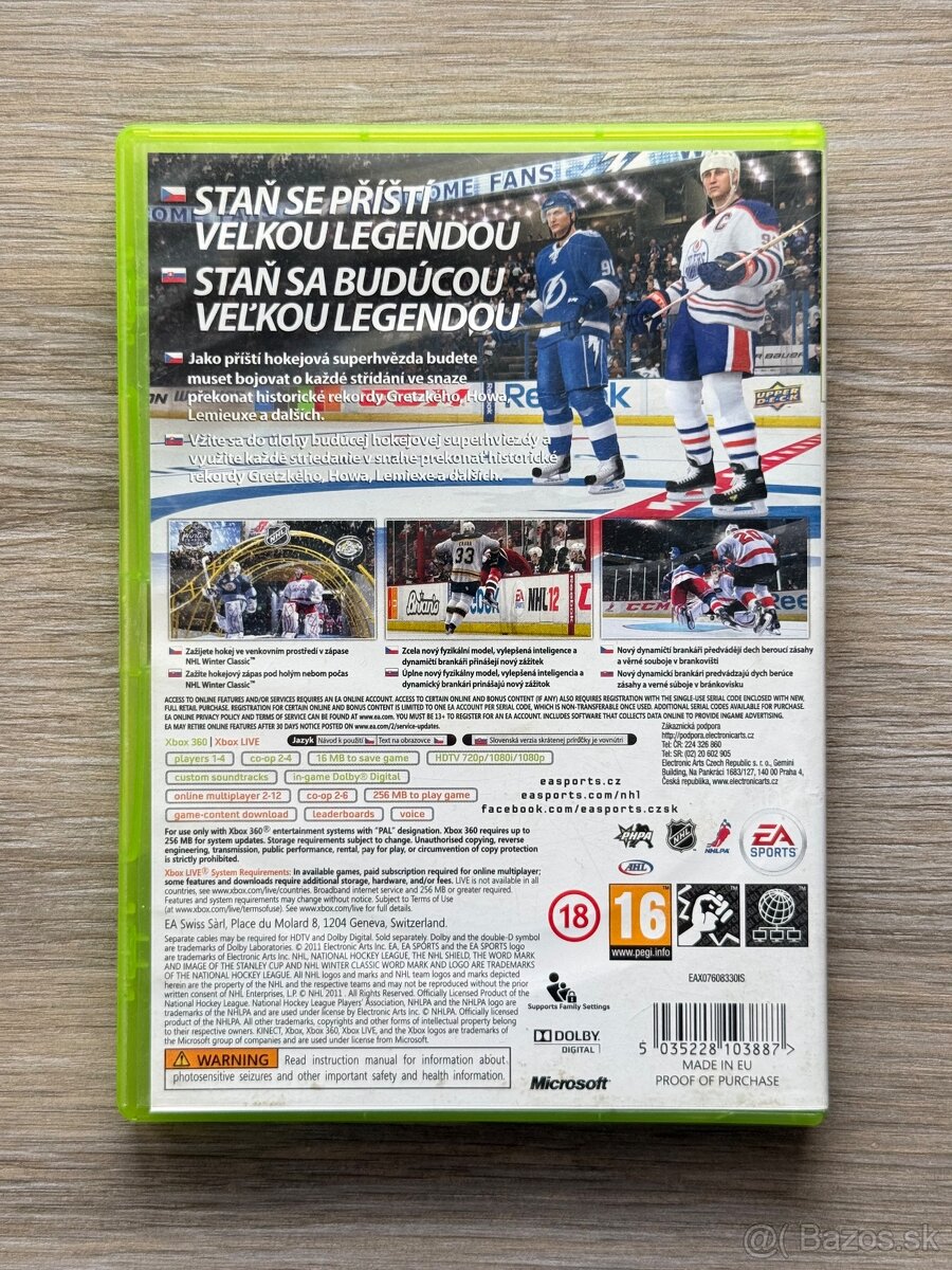 NHL 12 - 2