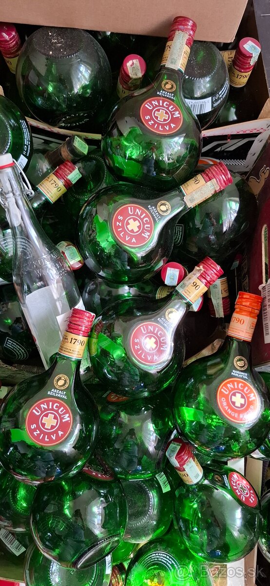 Fľaše UNICUM-prázdne - 2