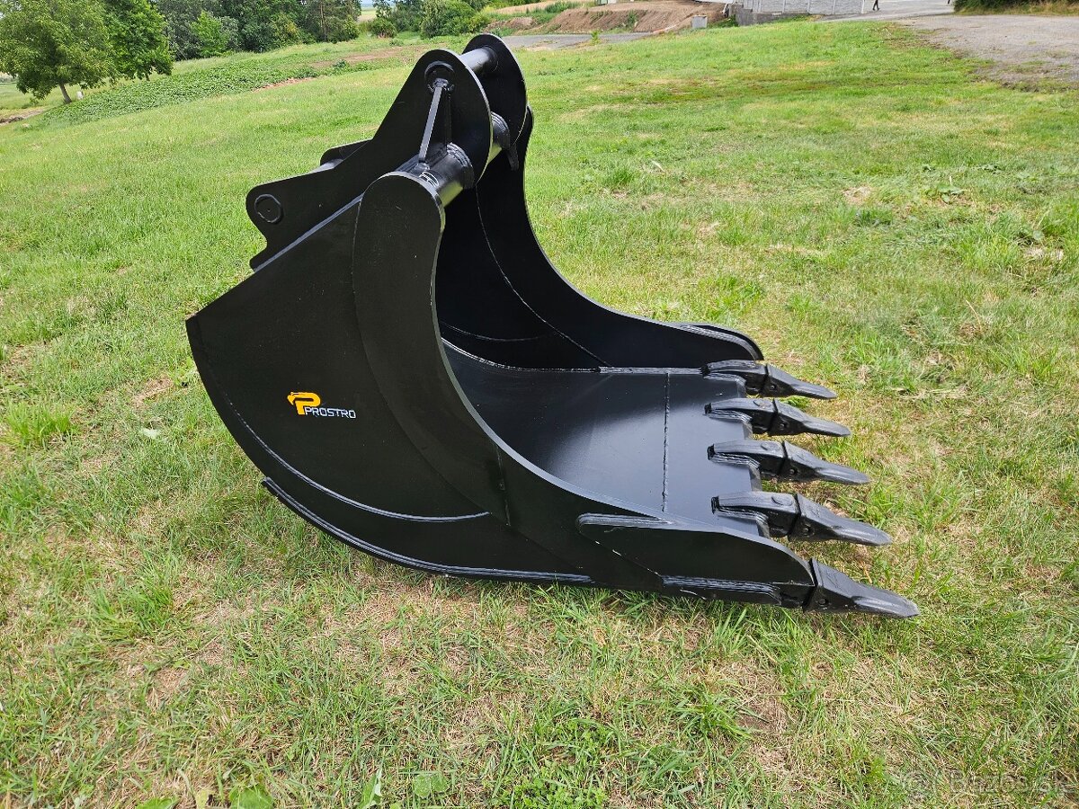 Podkopová lžíce se zuby, 130cm s upínáním S70 - 2