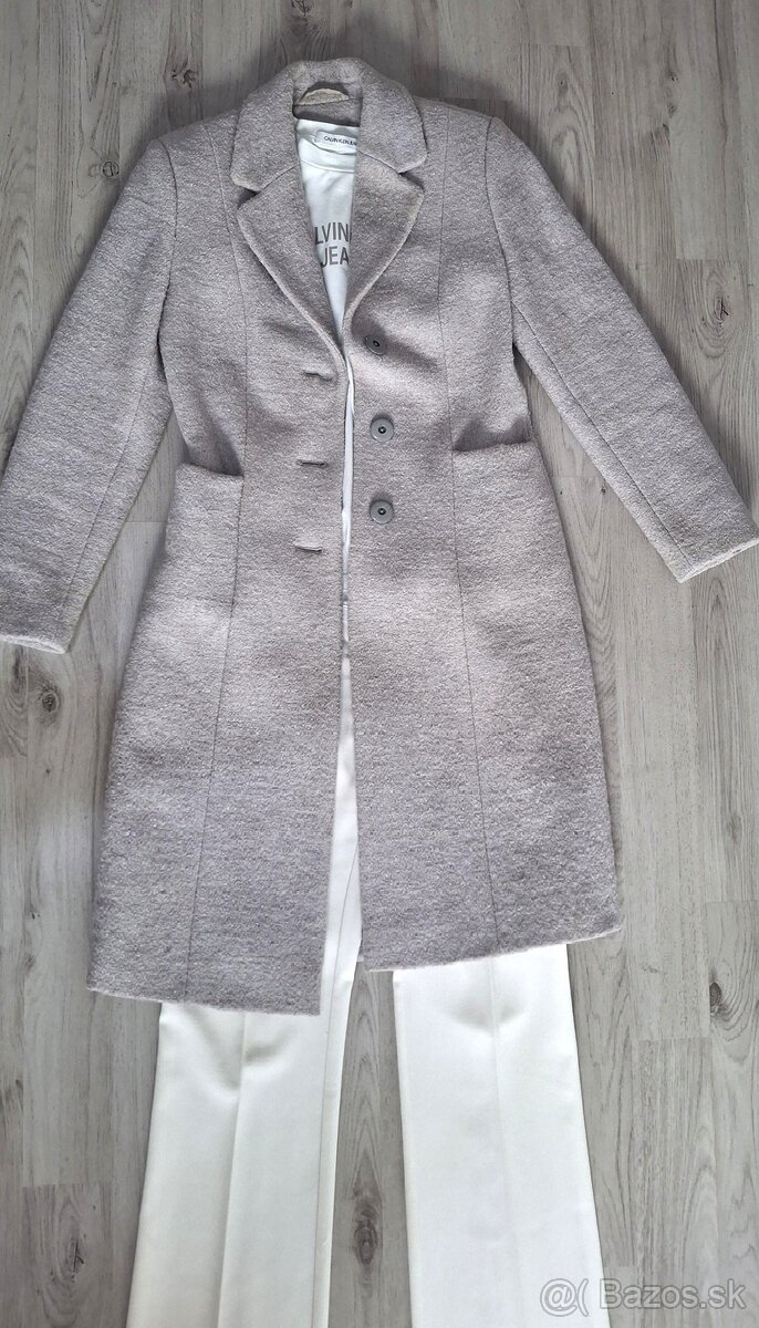 Vlnený kabát slovens.značky Dara fashion veľ. 34 - 36. - 2