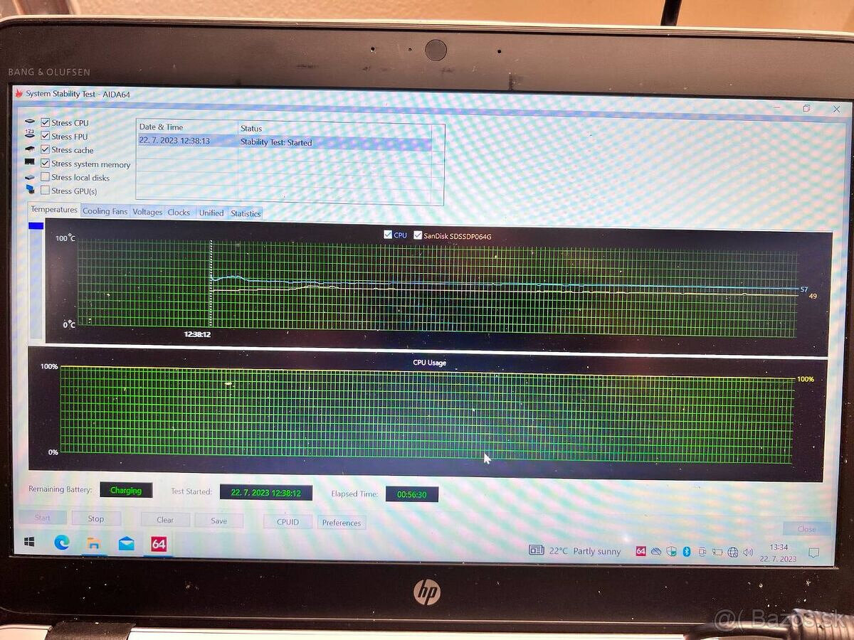 Predám funkčnú použitú matičnú dosku do notebooku HP 745 G4. - 2