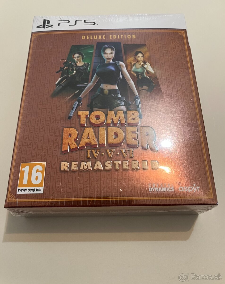 Tomb Raider I-III a IV-VI Remastered Deluxe Edition PS5 - 2