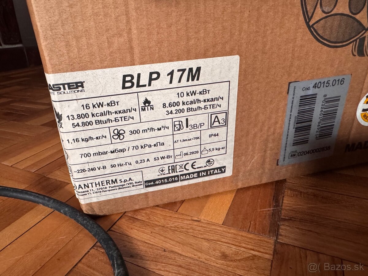 Master Klimatechnik BLP-17M - 2