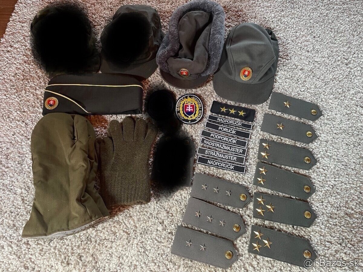 vojenská čiapka policajná čiapka policajná baranica - 2