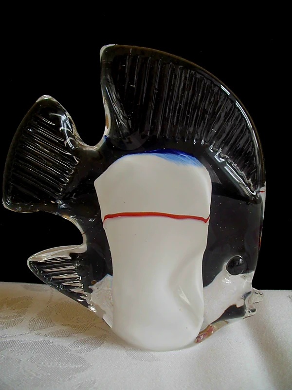 2x Luxusné ťažítka z hutného skla - 2