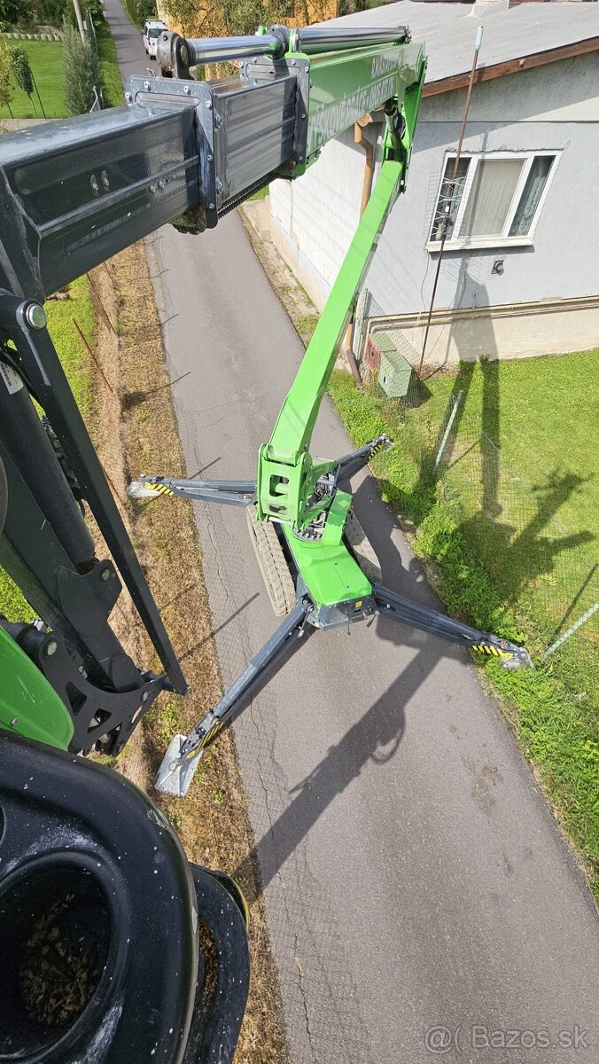 Výškové práce so samohybnou plošinou, Pracovná plošina - 2