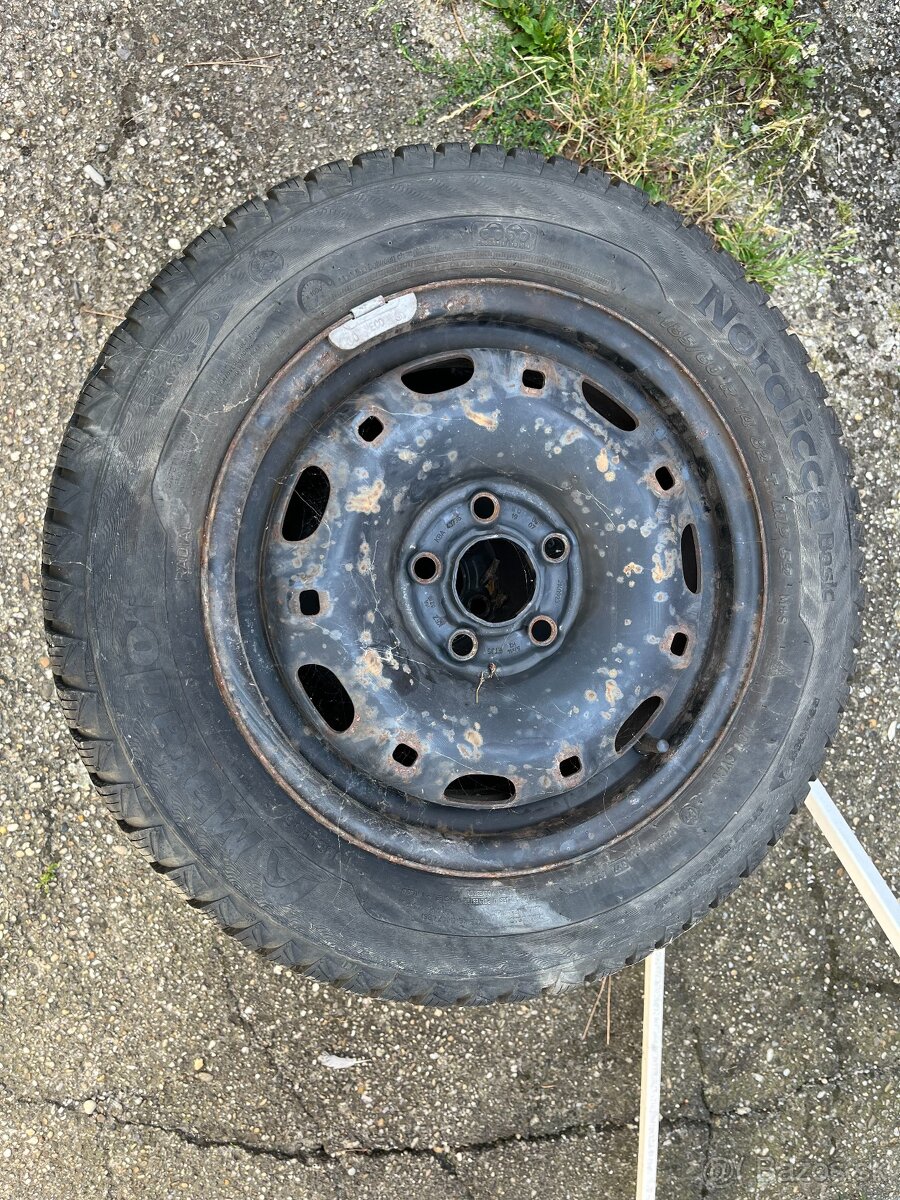 Zimné obutie 5x100 185/60/r14 - 2