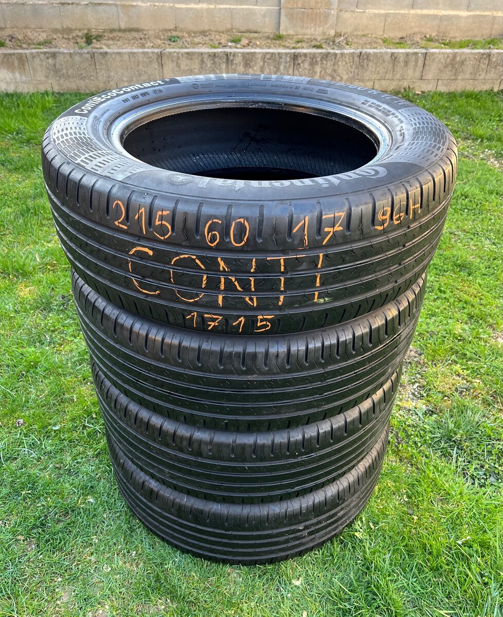 215/60 r17 letné Continental 96H - 2