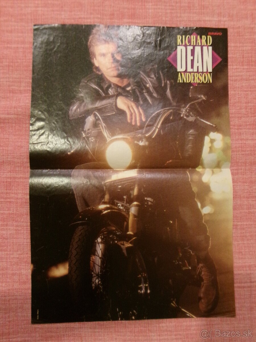 Plagát A-ha, Richard Dean Anderson. - 2