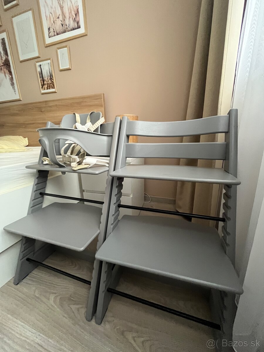 2x Stokke Tripp Trapp detska stolicka Storm Grey - 2