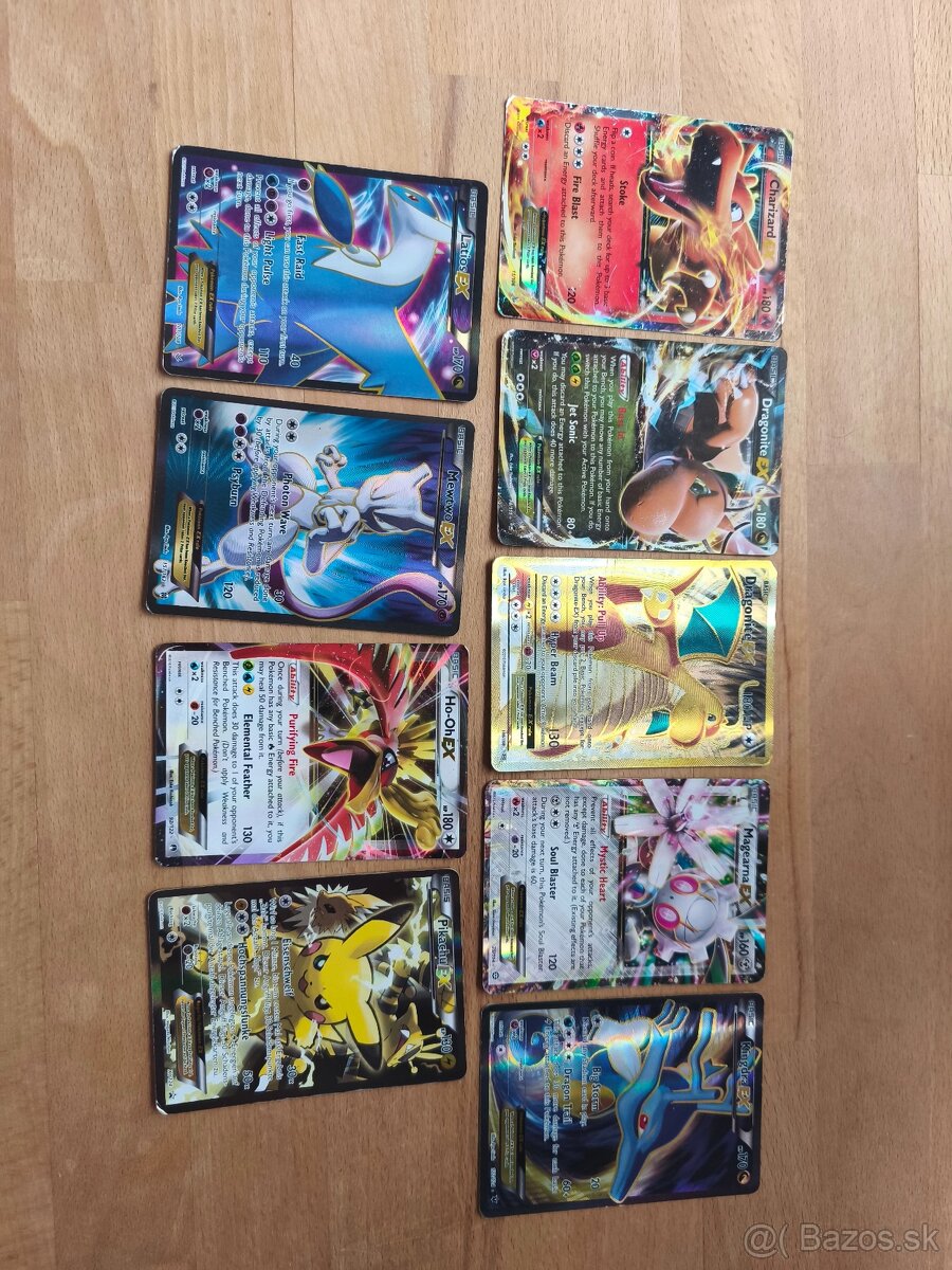 Pokémon karty- Vzácne karty - 2