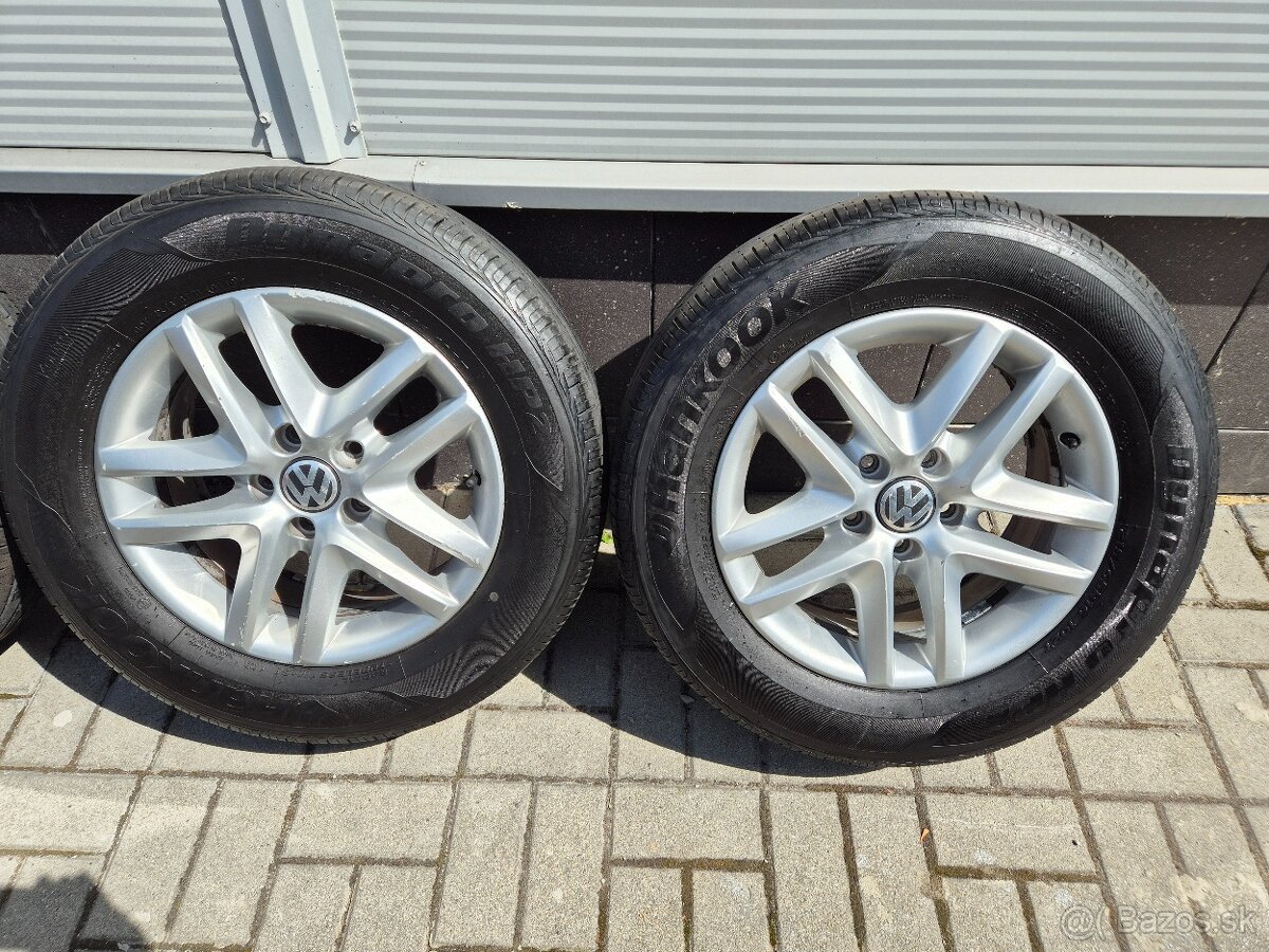 VW Tiguan sada al diskov s letnými pneu - 2