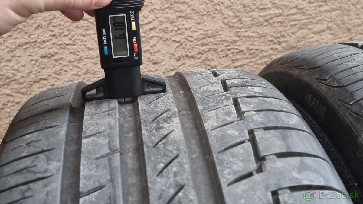 Predám letné pneumatiky Continental PremiumContact 225/40r18 - 2