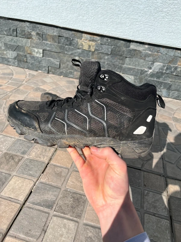 Umbro Docker Mid - Pánska treková obuv - čierna - 2