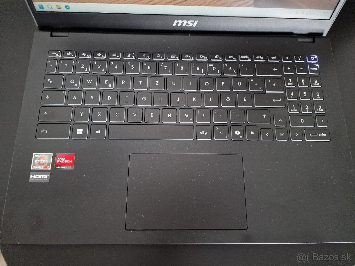 15.6" MSI Modern 15 - 2