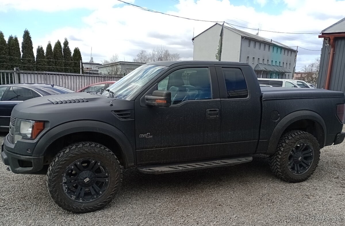 Ford Raptor F150 6,2 304kW, automat r.v.2011 benzín+LPG