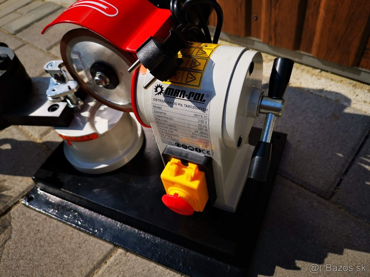 Brúska na pílové kotúče 80–700 mm + kameninový kotúč - 2