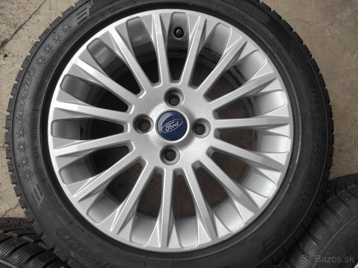 Zimná sada 16" 4x108 Ford B-Max 195/55 R16 - 2