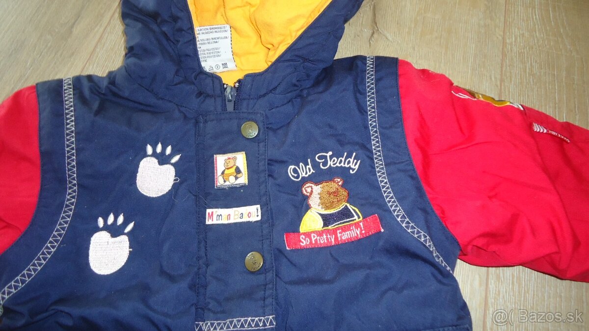 zimna bunda 9-12m - 2