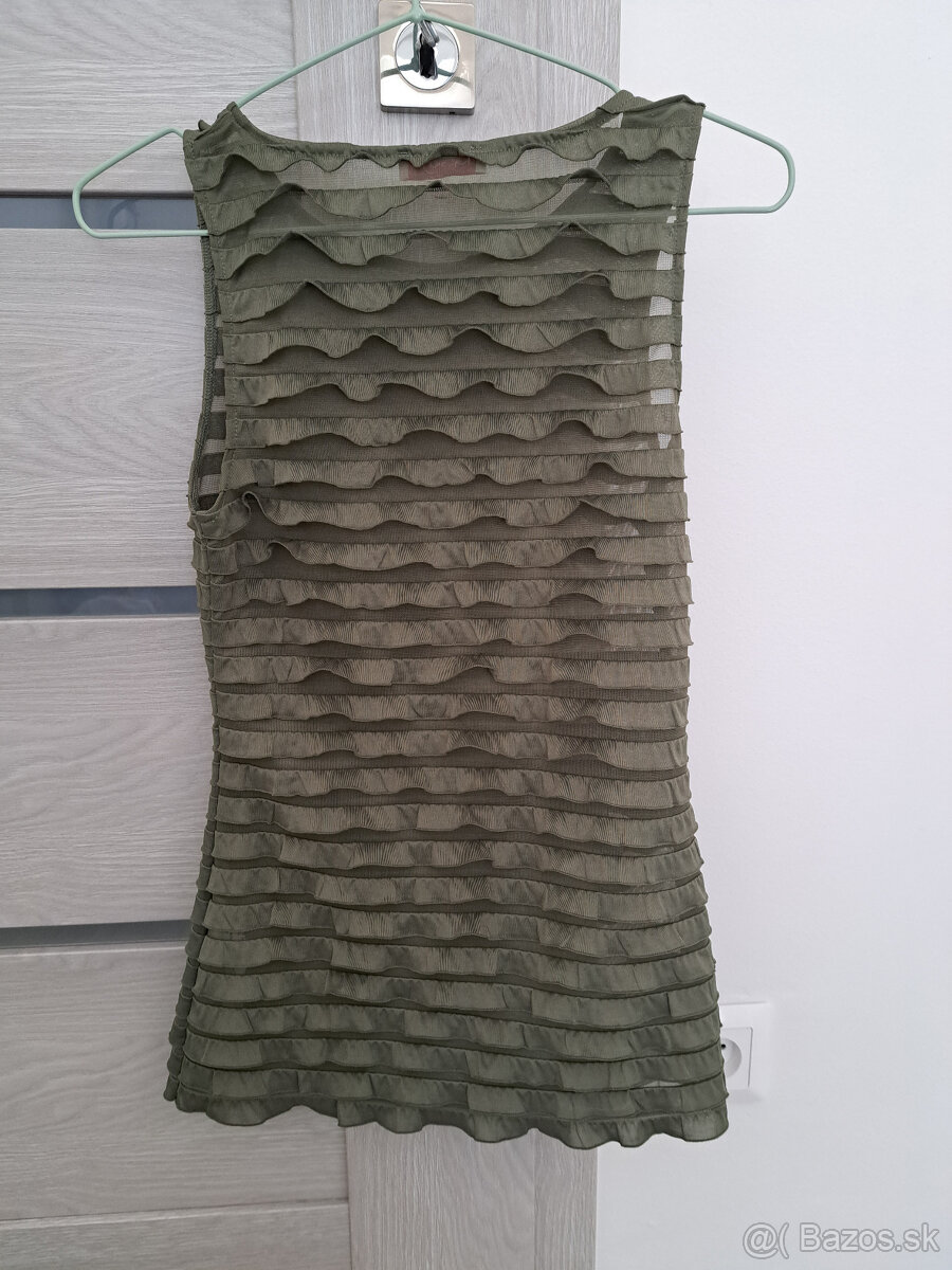 Tmavozelené tielko Orsay - 2