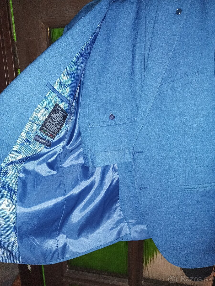 2x oblek Čierny a modrý - 2