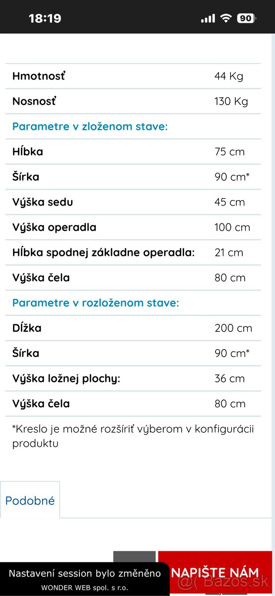 rozkladacie kreslo - 2