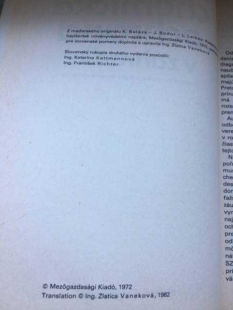 Odborné knihy-záhradnícke - 2