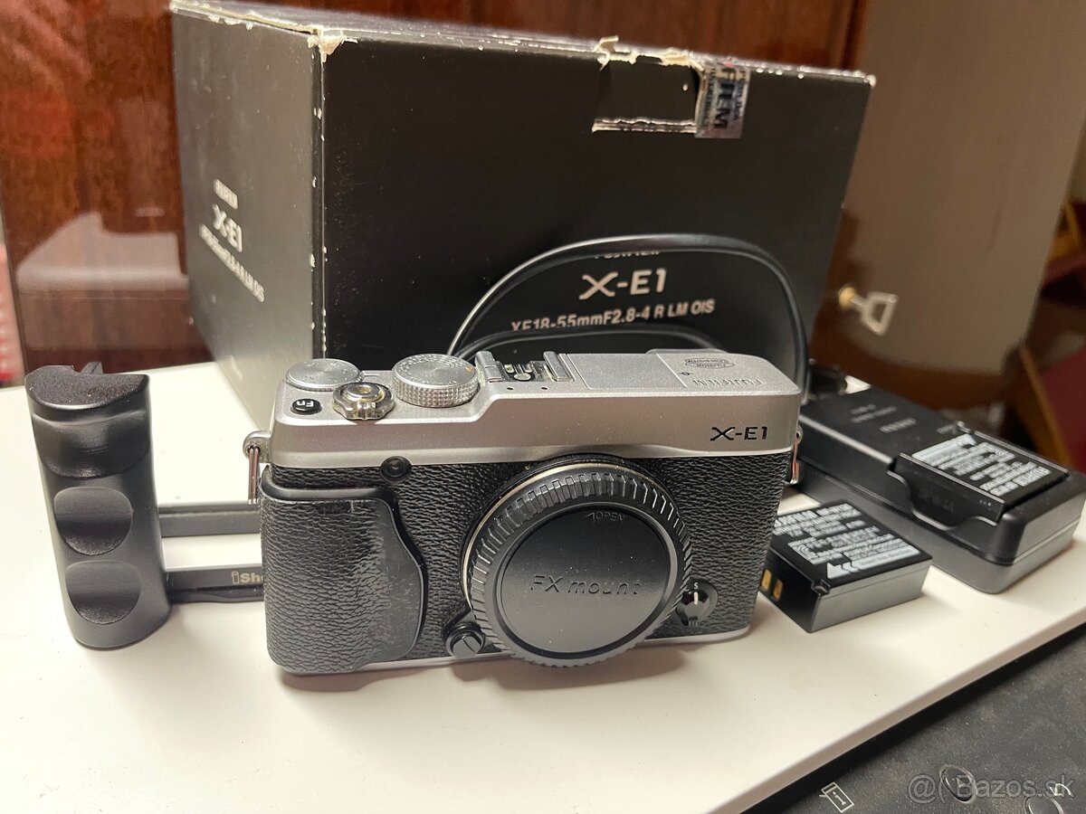Fuji X-E1 silver - 2
