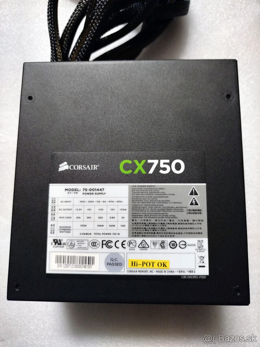 ATX zdroj Corsair CX750 - 2