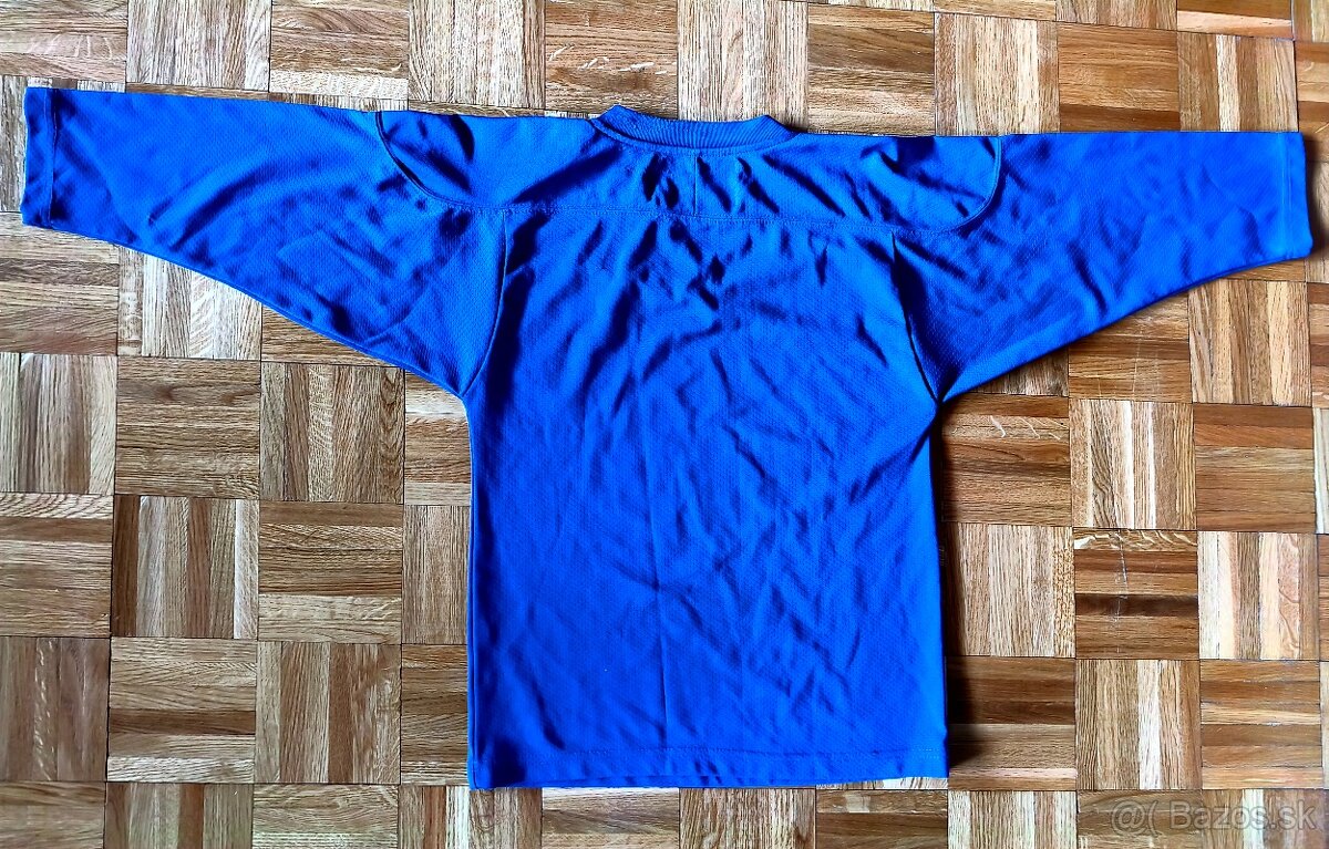 Detský hokejový dres modrý - 2