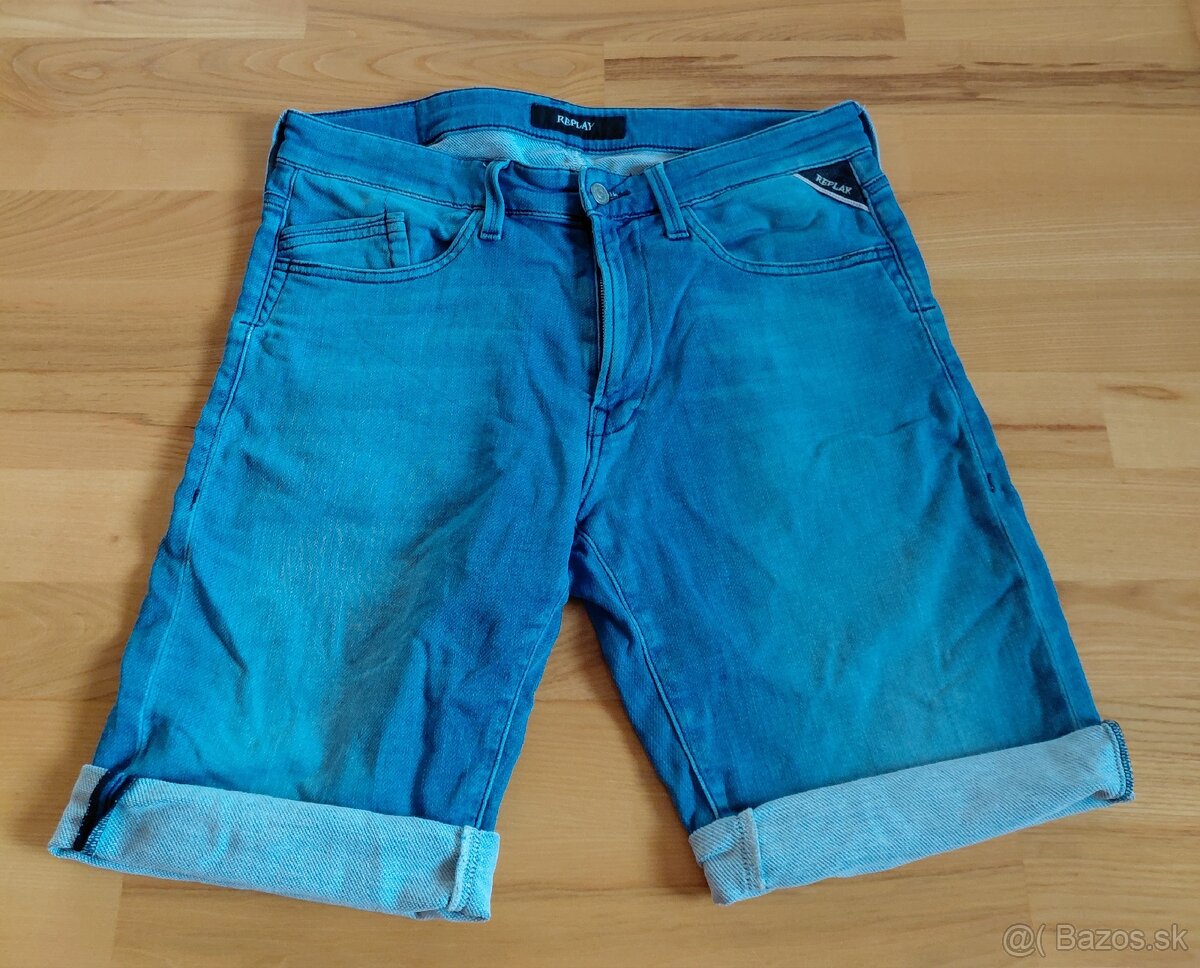 Replay bledomodré streč - 2