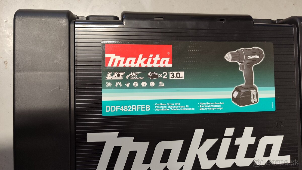 Makita DDF482RFEB bleck edícia - 2