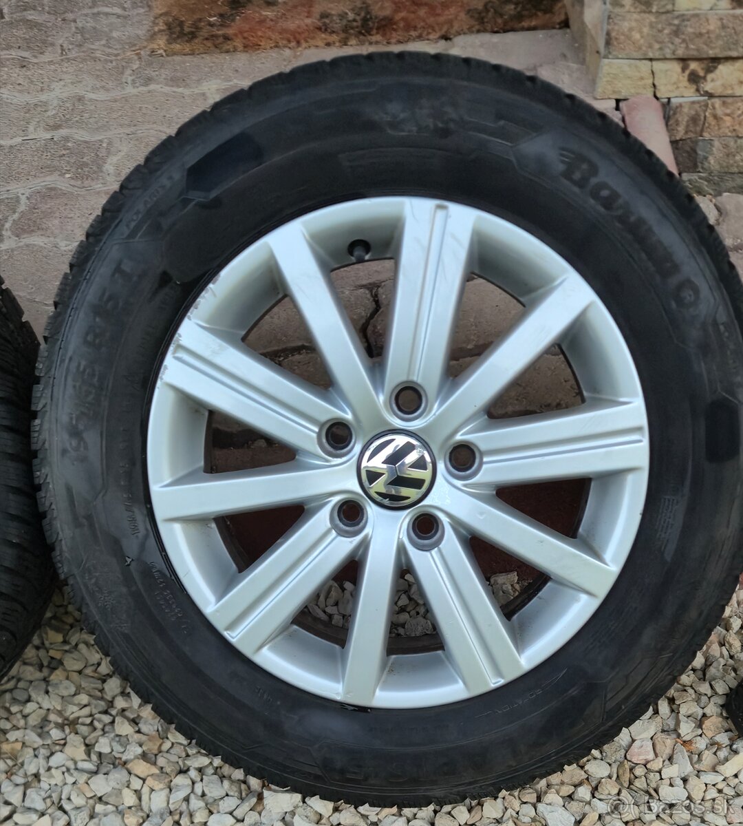 R15 5x112 VW + zimné - 2