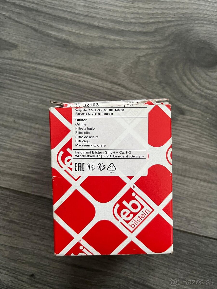 Olejový filter FE32103 - 2
