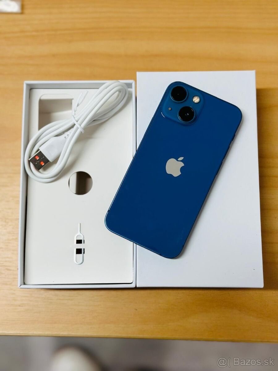 iPhone 13 Blue 128GB Batéria je 91% - 2