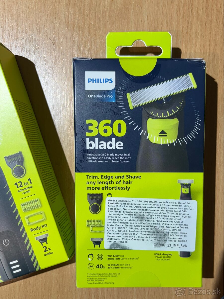 Predám Philips OneBlade 360 - 2