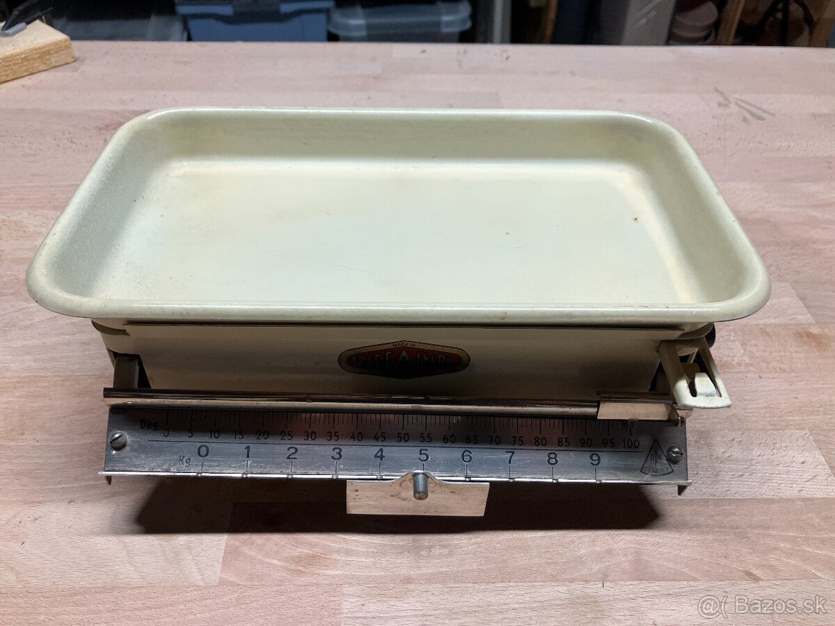 Stará Retro Kuchynská Mechanická Váha - 2