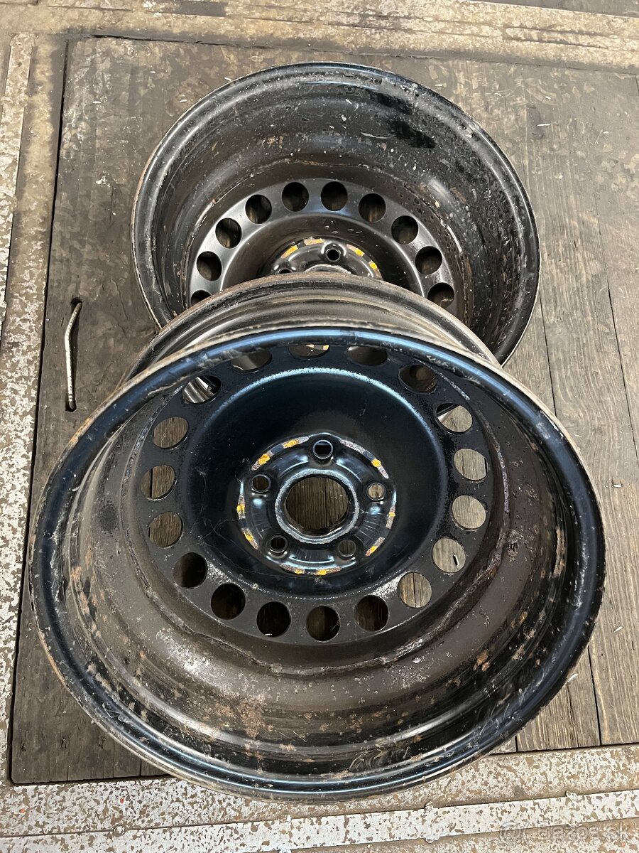 Plechové disky R15 5x112 - 2