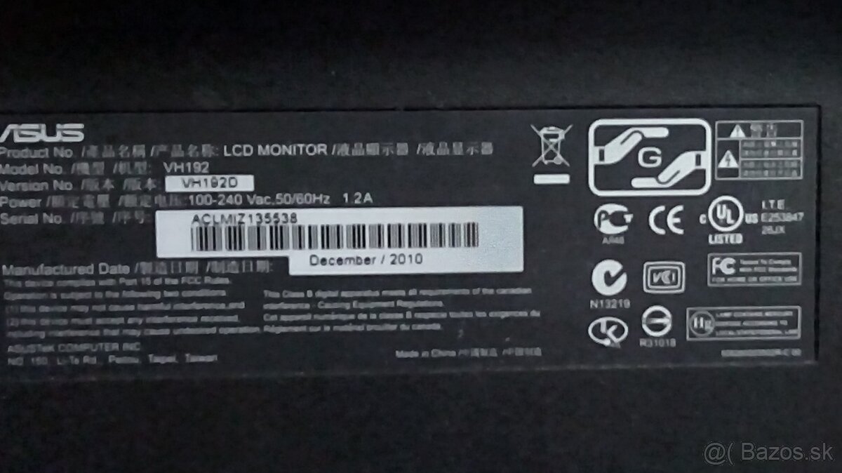 19" LCD monitor ASUS VD192D - 2