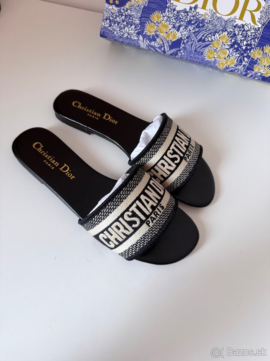 Christian Dior D-Way šľapky - 2