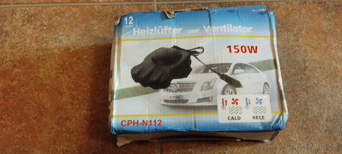 Ventilátor / Ohrievač do auta - 2