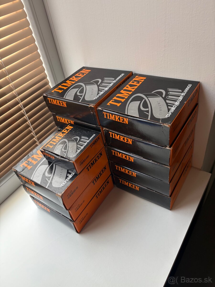 NOVÁ LOŽISKA TIMKEN – 13× 5535 + 1× 3877 - 2