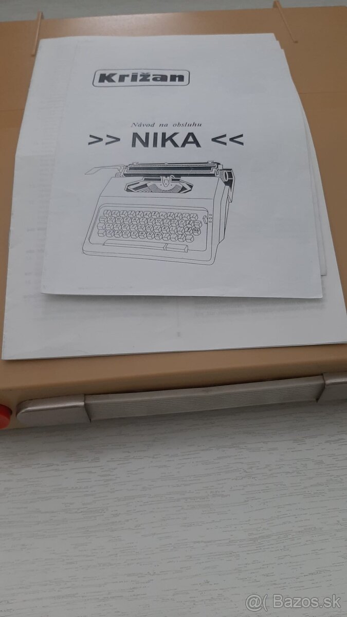 Pisaci stroj NIKA - 2
